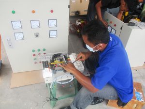 panel ats genset